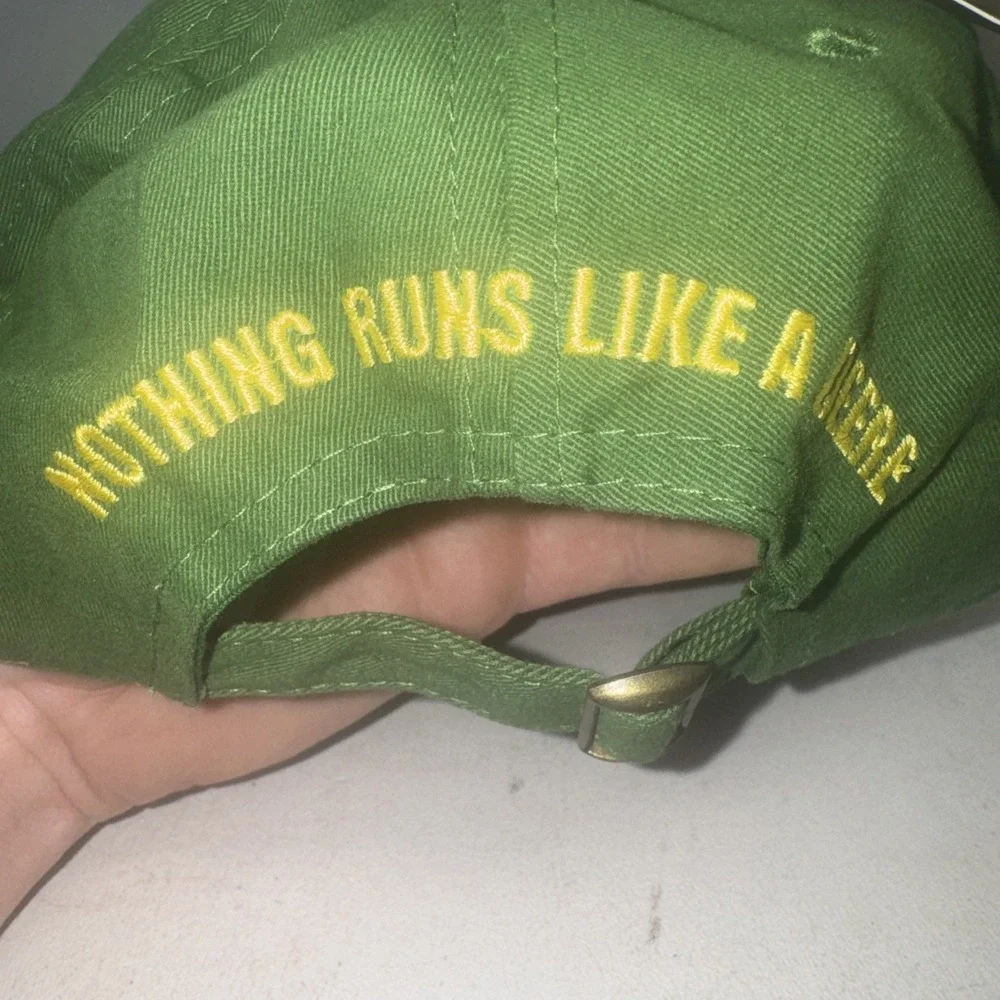 John Deere Owner's Edition Adjustable Cap Hat Green New With Out Tags